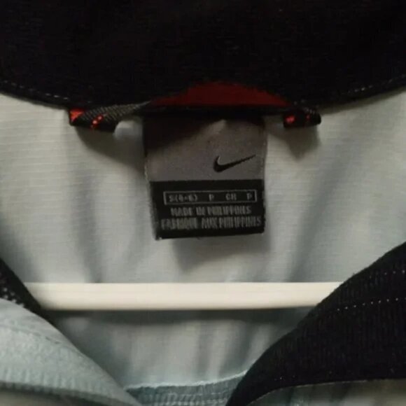 BLUE AND BLACK NIKE WINDBREAKER JACKET - Picture 5 of 6